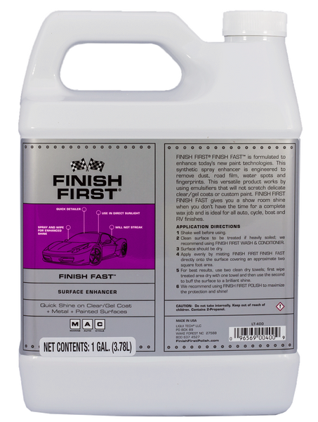 Finish First® Finish Fast™